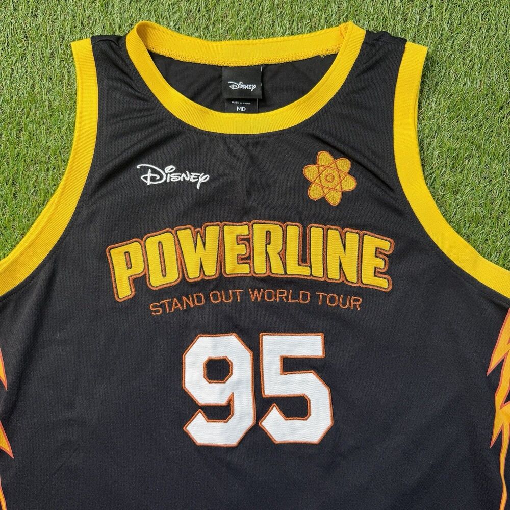 Disney Powerline World Tour Basketball Jersey #95 Medium Goofy Movie BoxLunch